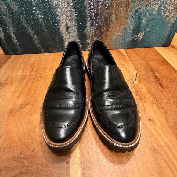 ECCO Incise Tailored Loafers - Black Leather - Picture 2 of 13